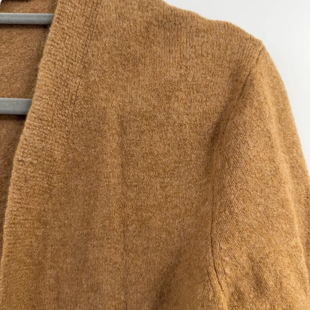 Madewell Kent Coziest Yarn Colorblock Cardigan XS Merino Wool Alpaca Open
